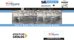 Desktop Screenshot of gulfatlanticmaterialhandling.com