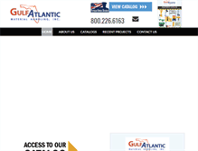 Tablet Screenshot of gulfatlanticmaterialhandling.com